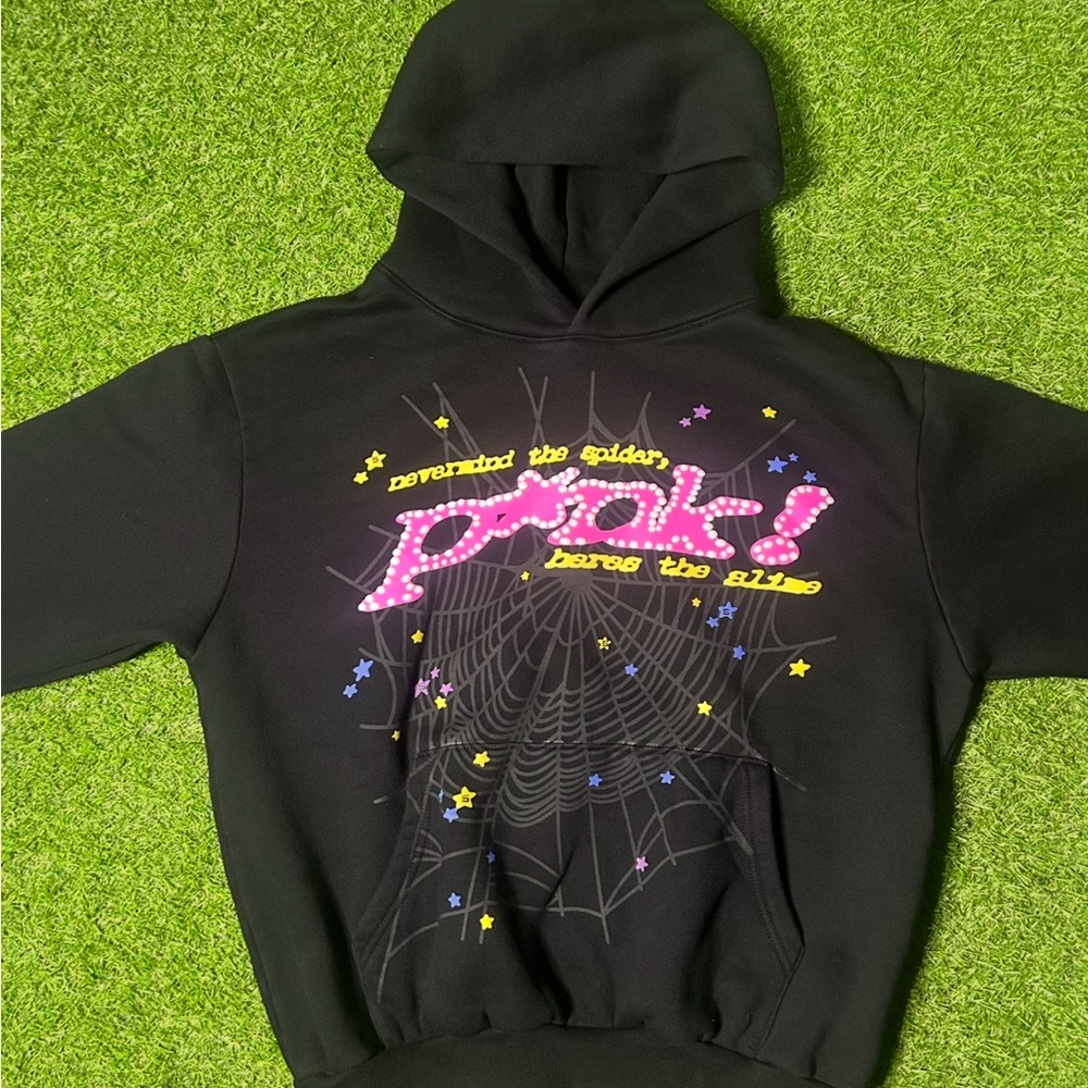 Sp5der Black and Pink Performance Jacket for Dynamic Adventures